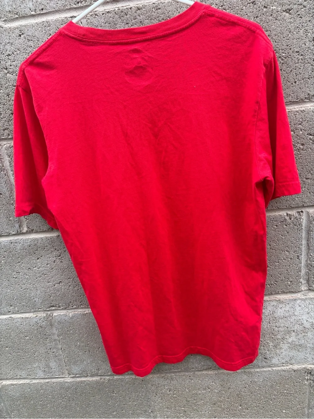 Fanatics Red STL Baseball Tee with Navy Lettering